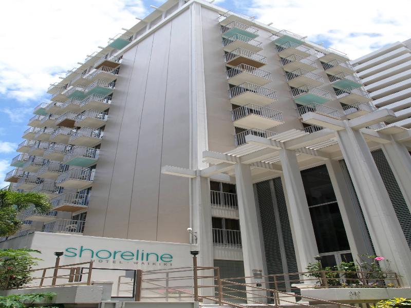 Shoreline Hotel Waikiki Honolulu Exteriör bild