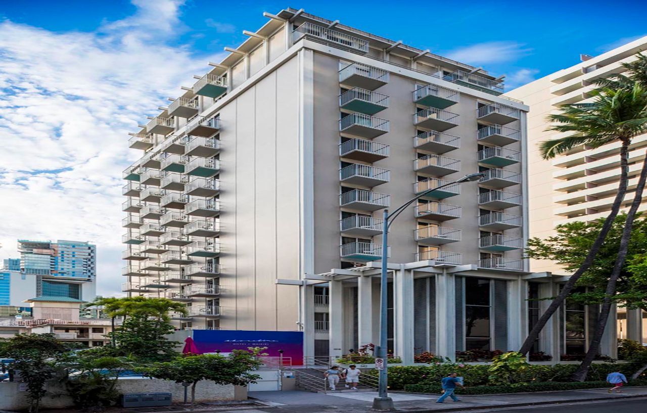 Shoreline Hotel Waikiki Honolulu Exteriör bild